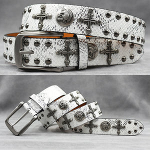 Cross/Cowboy/Stud Leather Belts