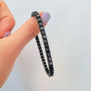 Black Moissanite (Sterling) Bracelet
