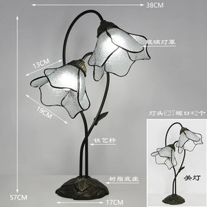 Tiffany (Mediterranean Flower) Table Lamp
