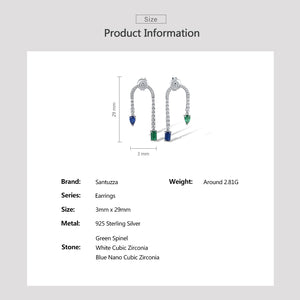 Sparkling Designer (925 Sterling Silver) Earrings