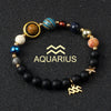 Natural Stone Constellation Bracelets