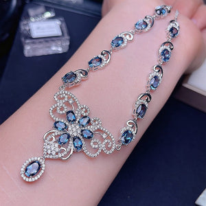 London Silver - Topaz Necklaces