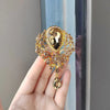 Retro Waterdrop Brooches
