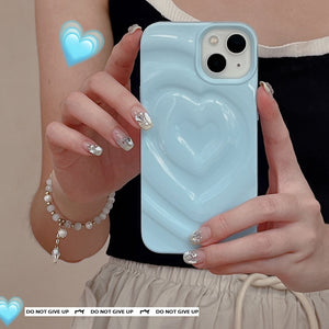 Silver Ripple - iPhone Cases