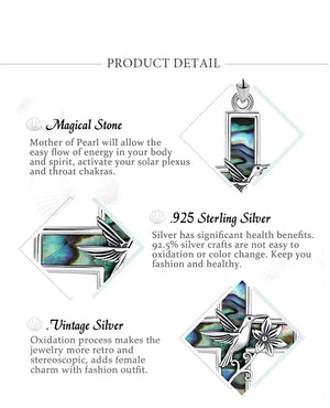DOVE Sterling Cross Necklace