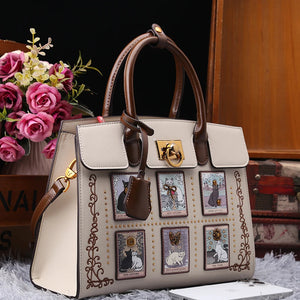 Fashion (Cat Print) Design Handbags