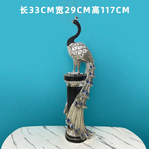 Peacock European-style (Large) Decor Statue