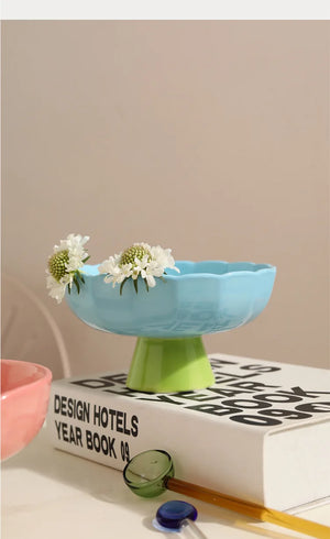 Cute Cat Raised/Elevated Feed Bowls