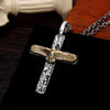 Retro Eagle S925 Sterling Cross Pendant