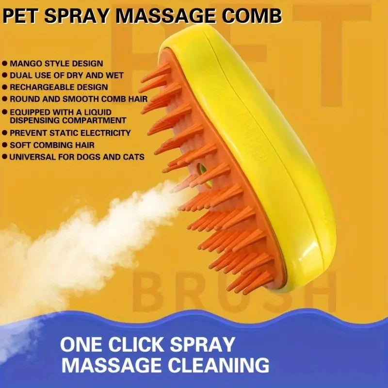 Steamy Dog/Cat Brush Spray