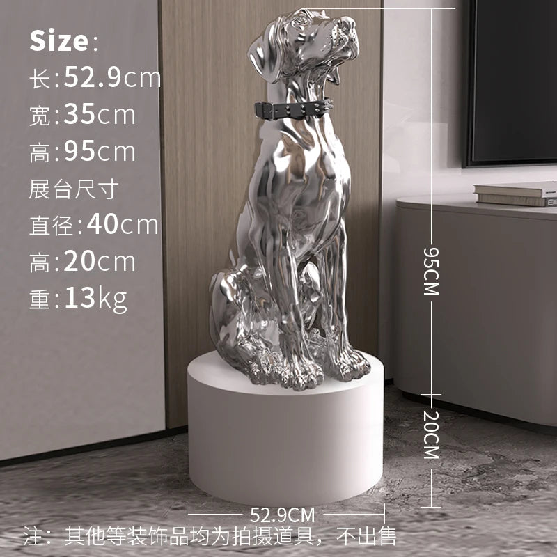 DOG Decor Floor Sculpture