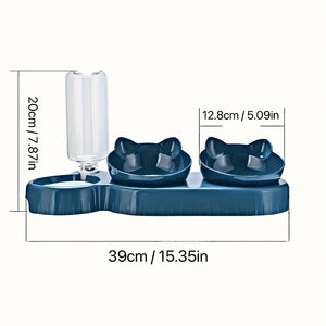 PET Feed Bowls (with Water Bottle)