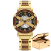Designer (Skeleton/Steel) Men's Watch