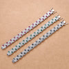 Emerald/Ruby Gem (Sterling) Bracelets