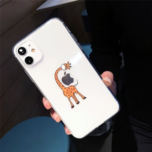 Animal Transparent iPhone Case
