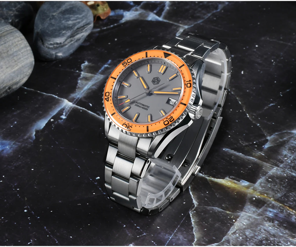 SAN MARTIN NH35 Stainless Steel Dive Watch