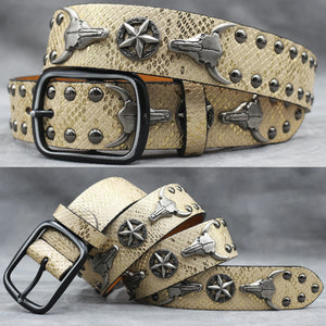 Cross/Cowboy/Stud Leather Belts