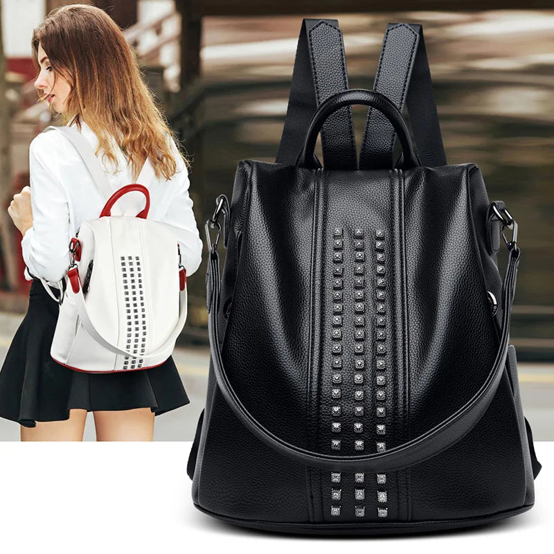 Fashion (Anti-theft) Leather Backpack