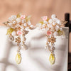 Butterfly Flower Hairclips (1pair)