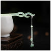 Wooden Moon/Flower Hair Sticks