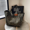 Leopard Print (Canvas) Beach Bags