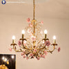 Vintage French-Rose Chandelier