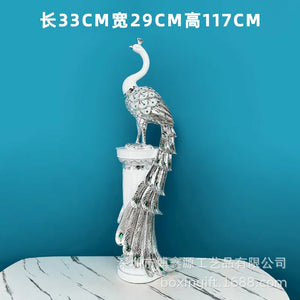 Peacock European-style (Large) Decor Statue