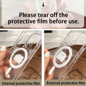 Magnetic Transparent Cases For iPhone