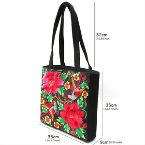 Embroidered Floral Bags