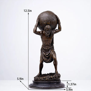 Greek Titan/World Bronze Statue