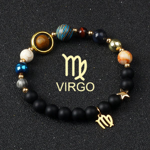 Natural Stone Constellation Bracelets