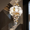 Designer (White Flower) Chandelier