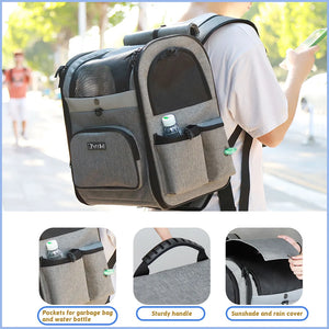 Dog Travel (20lb) Carrier Backpack (Foldable)