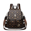 Leather Ladies (Kangaroo/Design) Backpack