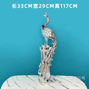 Peacock European-style (Large) Decor Statue