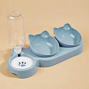 PET Feed Bowls (with Water Bottle)
