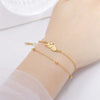 Lying Cat Charm Bracelet