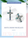 DOVE Sterling Cross Necklace