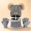 Winter Baby Hat/Glove Set (3pc)