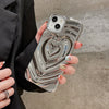 Silver Ripple - iPhone Cases