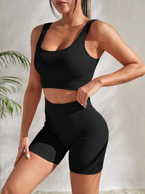 Sports Workout Set (Seamless/Breathable)