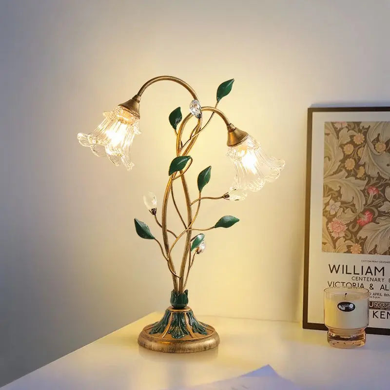 French Leaf Decor Lamp