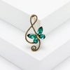 Musician Butterfly Brooch