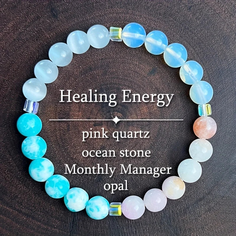 Healing Moonstone Energy Bracelet