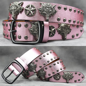 Cross/Cowboy/Stud Leather Belts