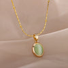 Lucky Charm Opal Necklaces