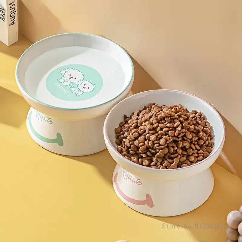 PET (300ml) Ceramic Feed Bowls (Dog/Cat)