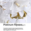 Designer (White Flower) Chandelier