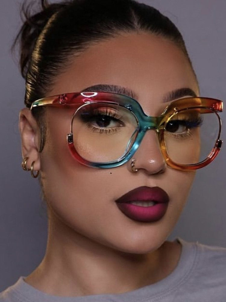 Rainbow Retro Frames