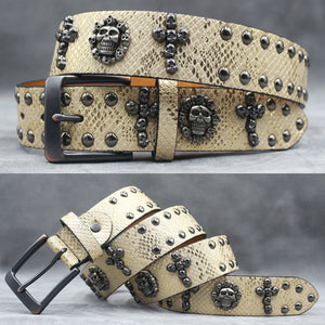 Cross/Cowboy/Stud Leather Belts